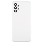 For Samsung Galaxy A13 SM-A135F Back Cover with Camera Lens Cover(White)
