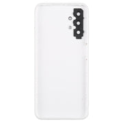 For Samsung Galaxy A13 SM-A135F Back Cover with Camera Lens Cover(White)