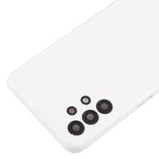 For Samsung Galaxy A13 SM-A135F Back Cover with Camera Lens Cover(White)
