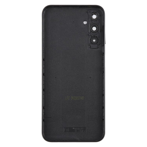 For Samsung Galaxy A14 SM-A145F Back Cover with Camera Lens Cover(Black)