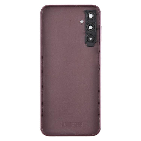 For Samsung Galaxy A14 SM-A145F Back Cover with Camera Lens Cover(Purple)