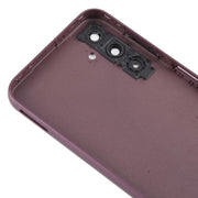 For Samsung Galaxy A14 SM-A145F Back Cover with Camera Lens Cover(Purple)