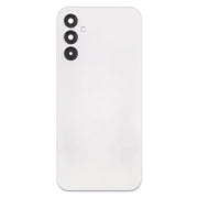 For Samsung Galaxy A14 SM-A145F Back Cover with Camera Lens Cover(Silver)