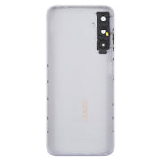 For Samsung Galaxy A14 SM-A145F Back Cover with Camera Lens Cover(Silver)