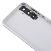 For Samsung Galaxy A14 SM-A145F Back Cover with Camera Lens Cover(Silver)