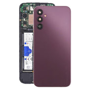 For Samsung Galaxy A14 5G SM-A146B Back Cover with Camera Lens Cover(Purple)