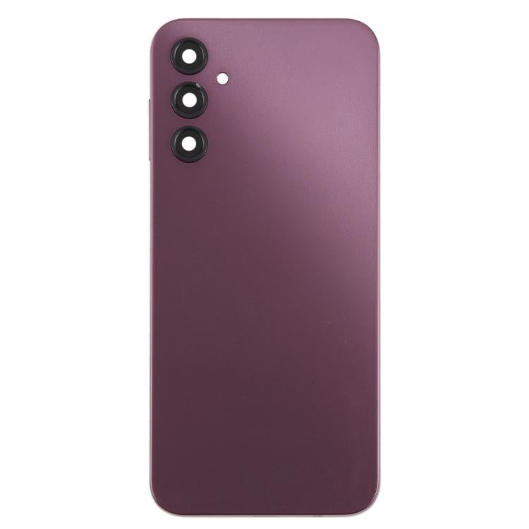 For Samsung Galaxy A14 5G SM-A146B Back Cover with Camera Lens Cover(Purple)
