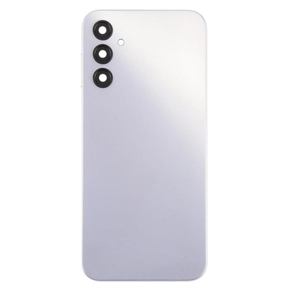 For Samsung Galaxy A14 5G SM-A146B Back Cover with Camera Lens Cover(Silver)