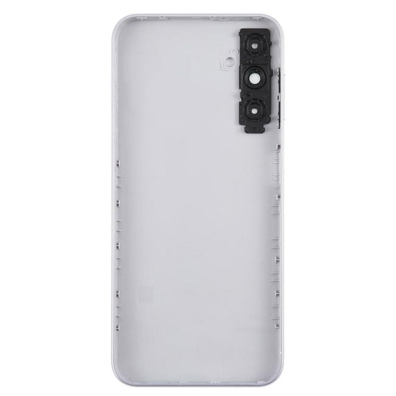 For Samsung Galaxy A14 5G SM-A146B Back Cover with Camera Lens Cover(Silver)