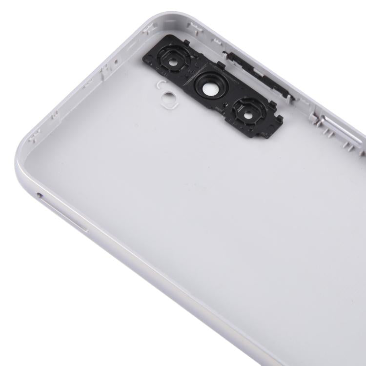 For Samsung Galaxy A14 5G SM-A146B Back Cover with Camera Lens Cover(Silver)