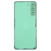 For Samsung Galaxy S21 FE SM-G990B Back Cover with Camera Lens Cover(Purple)