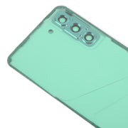 For Samsung Galaxy S21 FE SM-G990B Back Cover with Camera Lens Cover(Purple)