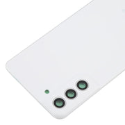 For Samsung Galaxy S21 FE SM-G990B Back Cover with Camera Lens Cover(White)