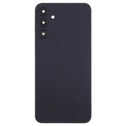 For Samsung Galaxy A15 SM-A155F Back Cover with Camera Lens Cover(Black)