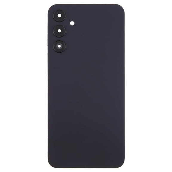 For Samsung Galaxy A15 SM-A155F Back Cover with Camera Lens Cover(Black)