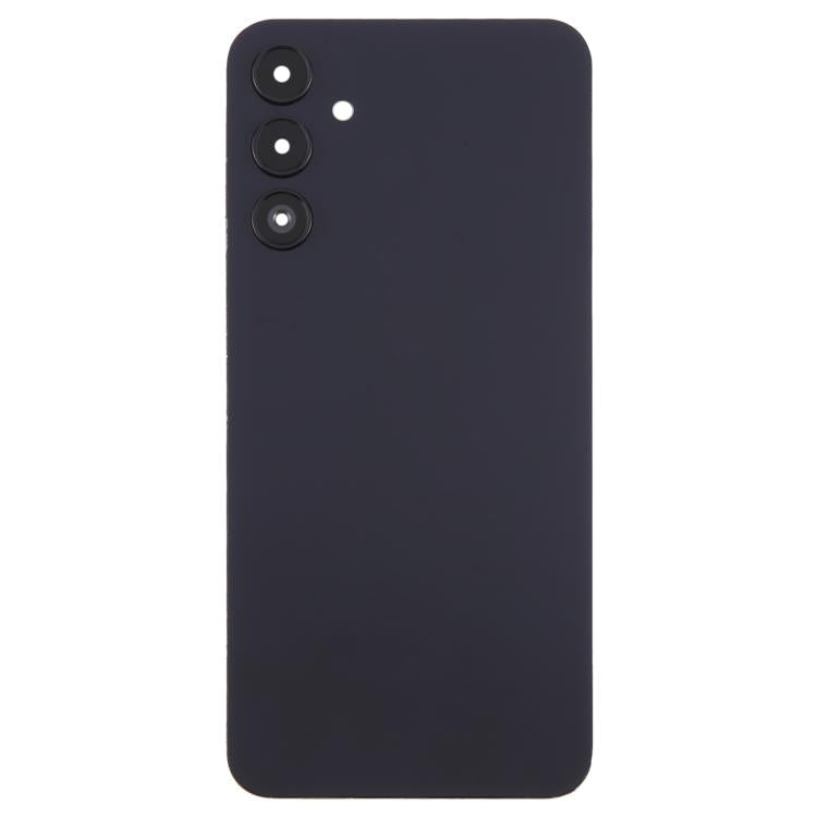 For Samsung Galaxy A15 SM-A155F Back Cover with Camera Lens Cover(Black)