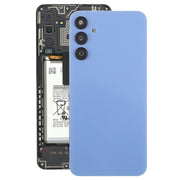 For Samsung Galaxy A15 SM-A155F Back Cover with Camera Lens Cover(Blue)