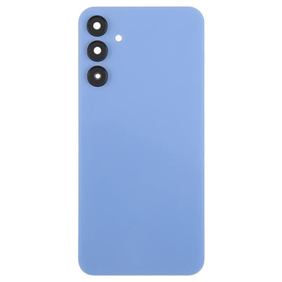 For Samsung Galaxy A15 SM-A155F Back Cover with Camera Lens Cover(Blue)