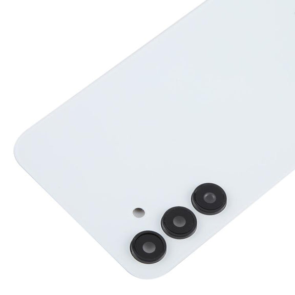 For Samsung Galaxy A15 SM-A155F Back Cover with Camera Lens Cover(White)