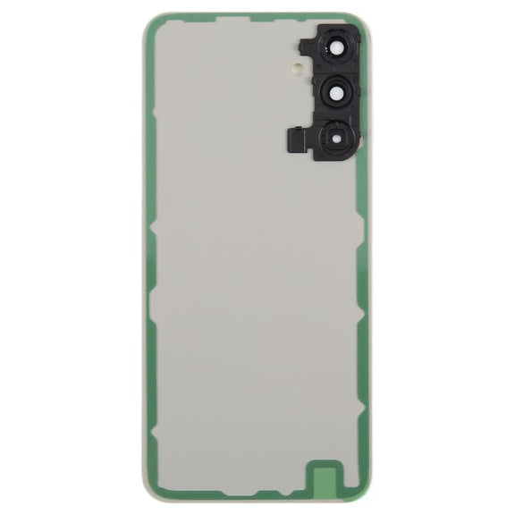 For Samsung Galaxy A15 SM-A155F Back Cover with Camera Lens Cover(Yellow)