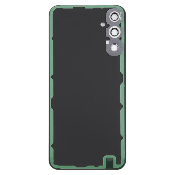 For Samsung Galaxy A34 SM-A346B Back Cover with Camera Lens Cover(Black)