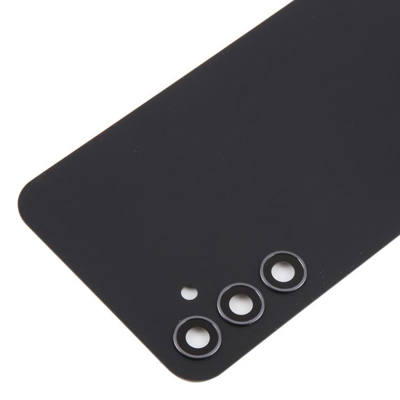 For Samsung Galaxy A34 SM-A346B Back Cover with Camera Lens Cover(Black)