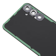 For Samsung Galaxy A34 SM-A346B Back Cover with Camera Lens Cover(Black)
