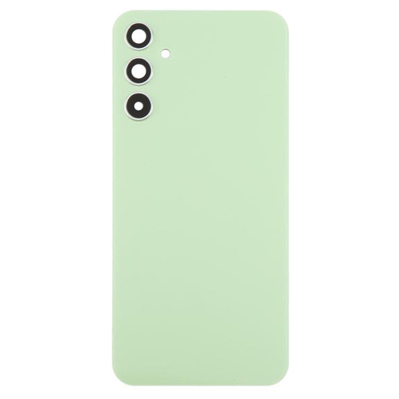 For Samsung Galaxy A34 SM-A346B Back Cover with Camera Lens Cover(Green)