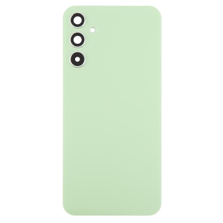 For Samsung Galaxy A34 SM-A346B Back Cover with Camera Lens Cover(Green)