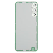 For Samsung Galaxy A34 SM-A346B Back Cover with Camera Lens Cover(Green)