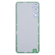 For Samsung Galaxy A34 SM-A346B Back Cover with Camera Lens Cover(Purple)