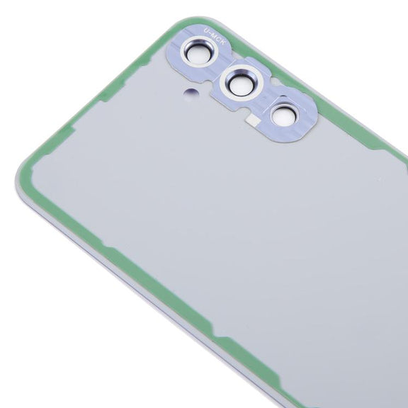 For Samsung Galaxy A34 SM-A346B Back Cover with Camera Lens Cover(Purple)