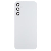 For Samsung Galaxy A34 SM-A346B Back Cover with Camera Lens Cover(Silver)