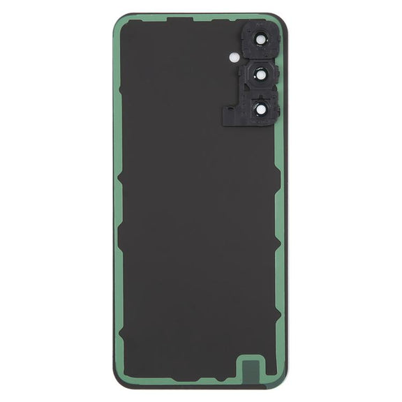 For Samsung Galaxy A24 SM-A245 Back Cover with Camera Lens Cover(Black)