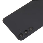 For Samsung Galaxy A24 SM-A245 Back Cover with Camera Lens Cover(Black)