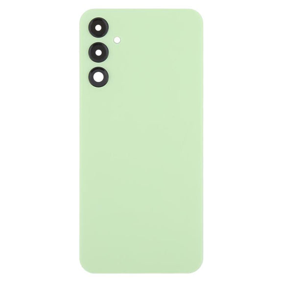 For Samsung Galaxy A24 SM-A245 Back Cover with Camera Lens Cover(Green)