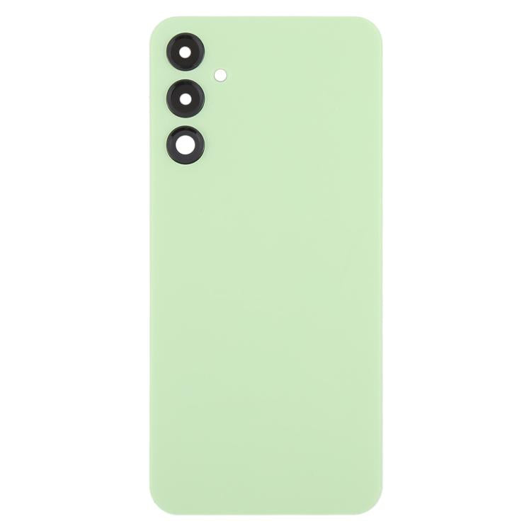 For Samsung Galaxy A24 SM-A245 Back Cover with Camera Lens Cover(Green)