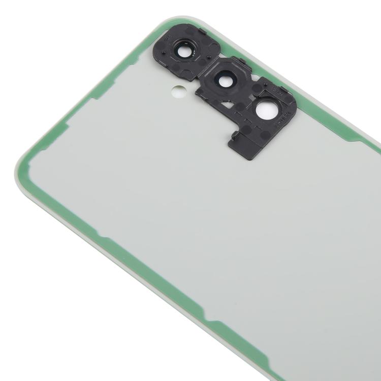 For Samsung Galaxy A24 SM-A245 Back Cover with Camera Lens Cover(Green)