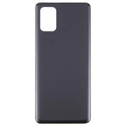 For Samsung Galaxy A71 4G SM-A715F Back Cover(Black)