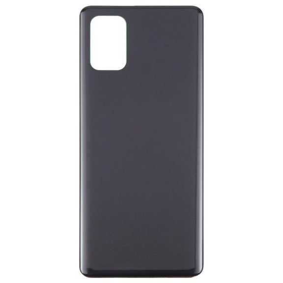 For Samsung Galaxy A71 4G SM-A715F Back Cover(Black)