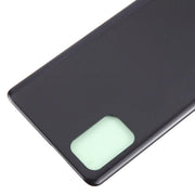For Samsung Galaxy A71 4G SM-A715F Back Cover(Black)