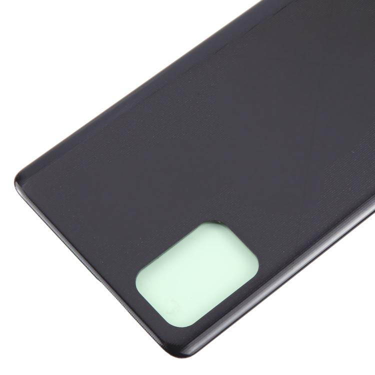 For Samsung Galaxy A71 4G SM-A715F Back Cover(Black)