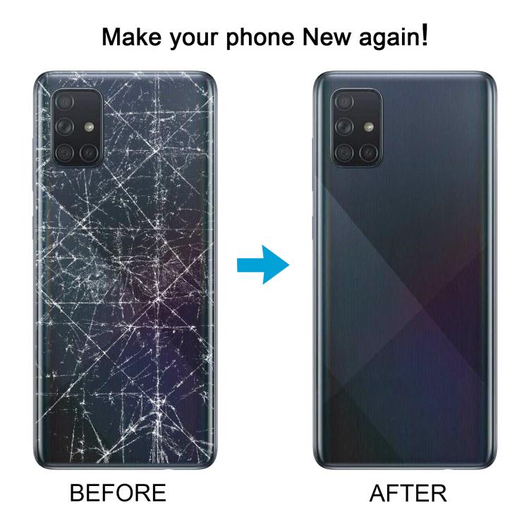 For Samsung Galaxy A71 4G SM-A715F Back Cover(White)