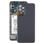 For Samsung Galaxy A23 4G SM-A235F Back Cover(Black)