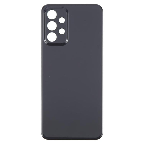For Samsung Galaxy A23 4G SM-A235F Back Cover(Black)