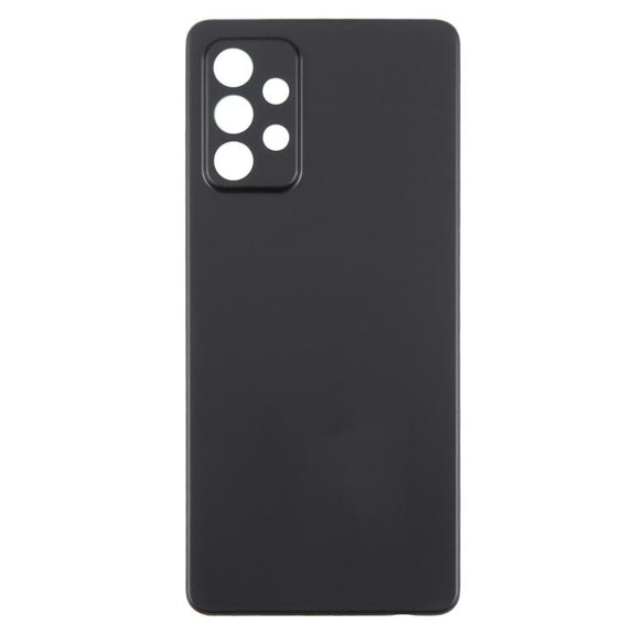 For Samsung Galaxy A72 4G SM-A725F Back Cover(Black)