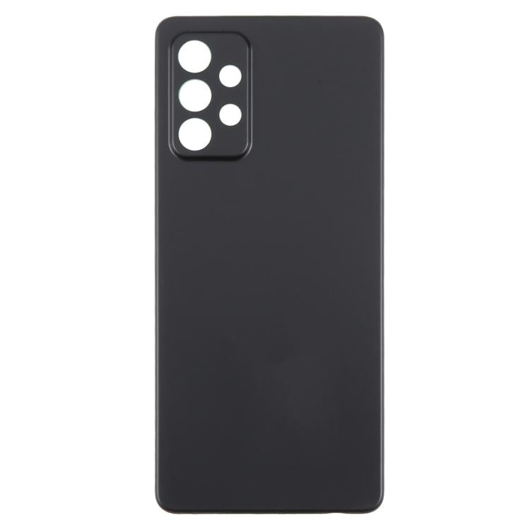For Samsung Galaxy A72 4G SM-A725F Back Cover(Black)