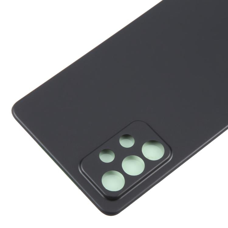 For Samsung Galaxy A72 4G SM-A725F Back Cover(Black)