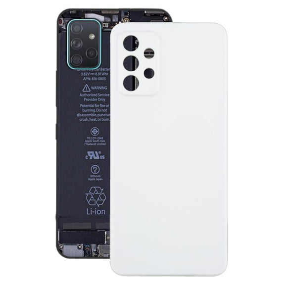 For Samsung Galaxy A72 4G SM-A725F Back Cover(White)