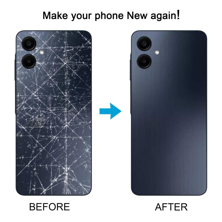 For Samsung Galaxy A06s SM-A067F Back Cover(White)